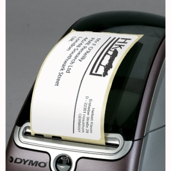 Etykiety wizytówkowe DYMO karton biały bez kleju 1 rolka/300 szt.do drukarek serii LabelWriter