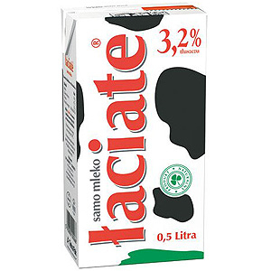 Mleko Łaciate UHT 3,2% 0,5  litra