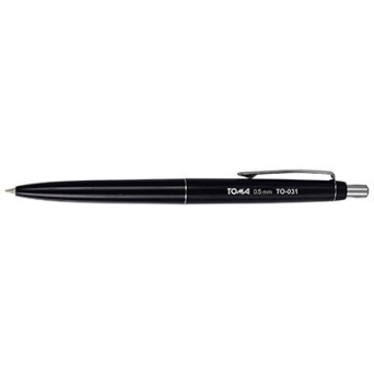 Długopis automatyczny ASYSTENT czarny 0,5 mm TOMA