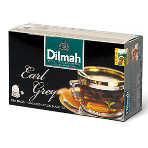 Herbata aromatyzowa Dilmah Earl Grey 20 torebek z zawieszką