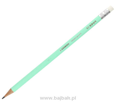 Ołówek Swano Pastel zielony HB STABILO 4908/02-HB 