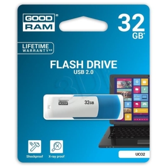 Pamięć USB GOODRAM 32GB UCO2 USB 2.0 miks kolorów
