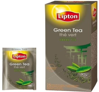 Herbata Lipton Green Tea Pure (25 saszetek)