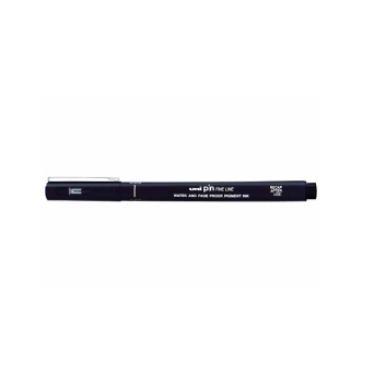 Cienkopis kreślarski PIN 06-200 czarny Uni 0,6 mm