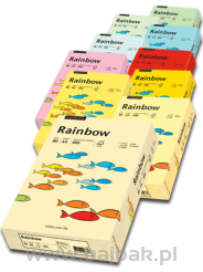 Papier xero kolorowy Rainbow ciemno żółty 18 