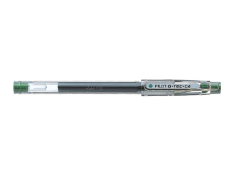 Cienkopis kulkowy/długopis żelowy G-TEC-C4 zielone PILOT