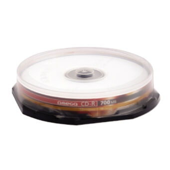 Płyta OMEGA/PLATINET CD-R 700MB 52X CAKE (10)
