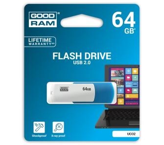 Pamięć USB GOODRAM 64GB UCO2 USB 2.0 miks kolorów
