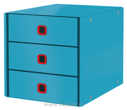 Pojemnik z 3 szufladami Leitz Click & Store Cosy niebieski 53680061