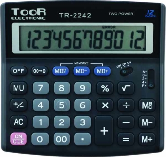 Kalkulator TR-2242 12 pozycji TOOR 120-1458