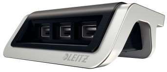 Ładowarka LEITZ STYLE na 3 porty USB czarna 62070094 