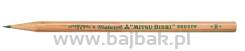  Ołówek z drewna cedrowego ekologiczny bez gumki B (12szt) UNI