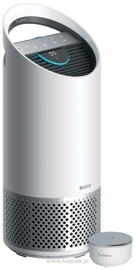 Oczyszczacz powietrza Leitz TruSens™ Z-2500 SMART z aplikacją mobilną i czujnikiem jakości powietrza SensorPod™, do pomieszczeń średniej wielkośc Leitz 2415138