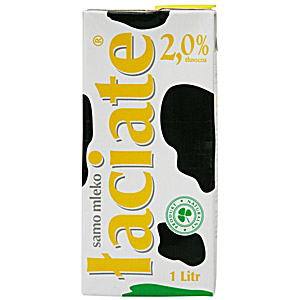 Mleko Łaciate UHT 2% 1 litr