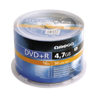 Płyta OMEGA/PLATINET DVD+R 4,7GB 16X CAKE (50)