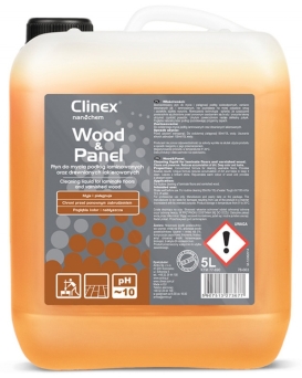 Płyn do mycia drewnianych podłóg i paneli CLINEX  5L 77-690