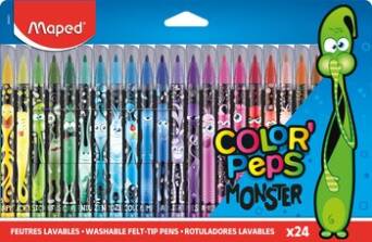 Flamastry COLORPEPS MONSTER 845401 Maped 24 kolory