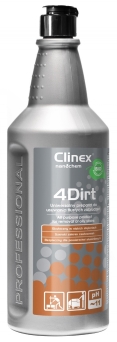 Preparat CLINEX 4Dirt 1L 77-640, do usuwania tłustych zabrudzeń 