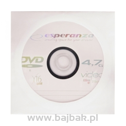 Płyta DVD-R ESPERANZA 4,7GB X16 - KOPERTA 