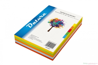 Papier xero kolorowy DATURA / DOTTS A4 160g (50) mix kolorów pastelowych