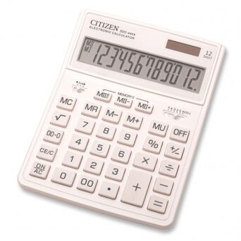 Kalkulator biurowy CITIZEN biały SDC-444XRWHE