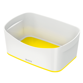 Pojemnik MyBOX bez pokrywki  biało-żółty 52571016 Leitz