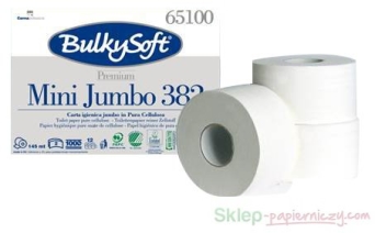 BulkySoft Premium Papier toaletowy mini jumbo, 2 warstwy 145 m op.12 szt.