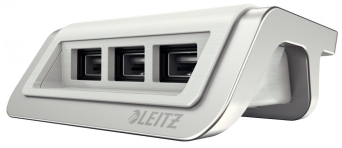 Ładowarka LEITZ STYLE na 3 porty USB biała 62070004 
