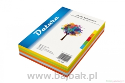 Papier xero kolorowy DATURA / DOTTS A4  80g (100) mix fluorescencyjny 
