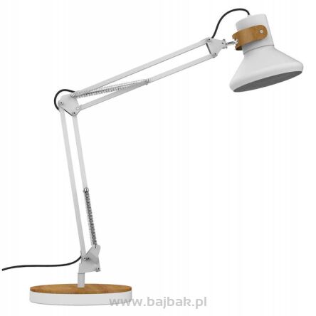 Lampka biurkowa led UNILUX BAYA BAMBOO biała 400153645