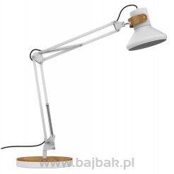 Lampka biurkowa led UNILUX BAYA BAMBOO biała 400153645