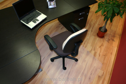 Mata pod krzesło miękka (PP 140x100/60cm DATURA ergonomiczna duża na podłogę twardą