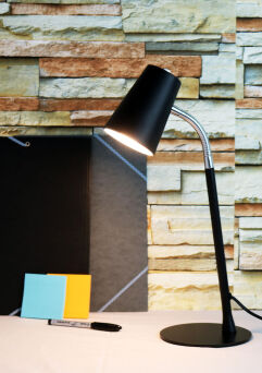 Lampka biurkowa UNILUX FLEXIO 2.0 LED czarna 400093687
