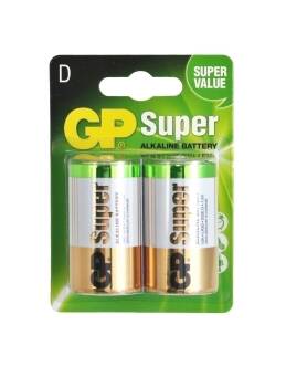 Bateria alkaliczna GP Super D / LR20 (2 szt) 1.5V GPPCA13AS005 