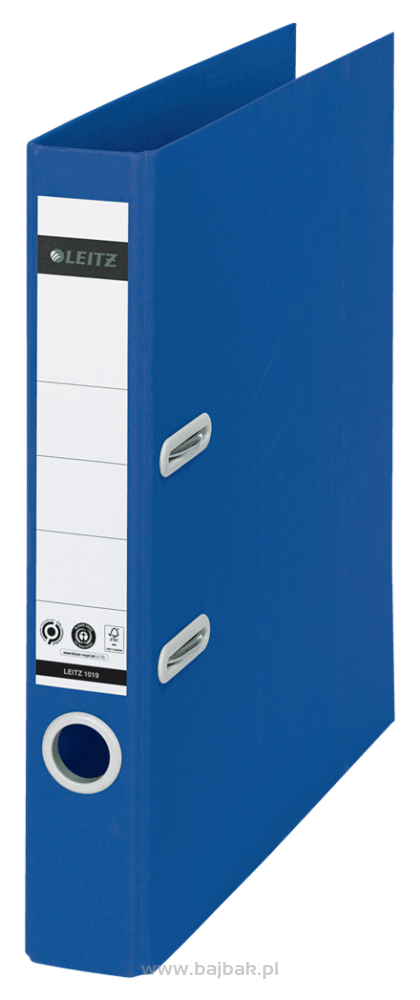 Segregator Leitz 180° Recycle, neutralny pod względem emisji CO2 A4 50mm, niebieski 10190035