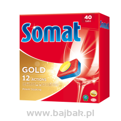 Tabletki do zmywarki SOMAT GOLD 40 szt 