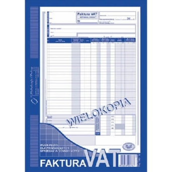 100-1 Faktura VAT A4-wielokopia MICHALCZYK i PROKOP