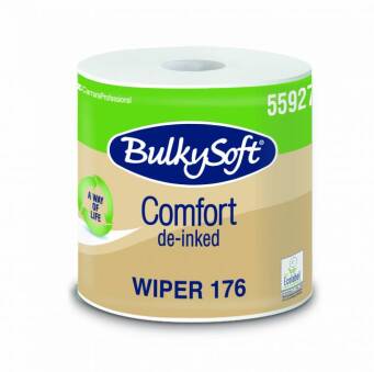 BulkySoft Comfort de-inked EKOLOGICZNE czyściwo papierowe 2 warstwy 176m, 800 odcinków 55927 
