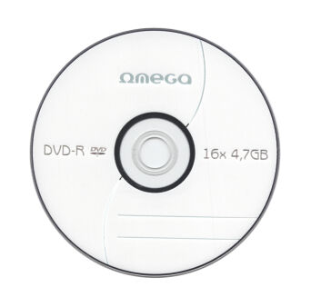 Płyta OMEGA/PLATINET DVD-R 4,7GB 16X KOPERTA