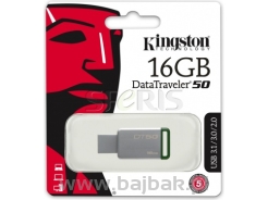 Pamięć USB 3.0 DataTraveler DT50 16GB metal zielony Kingston 