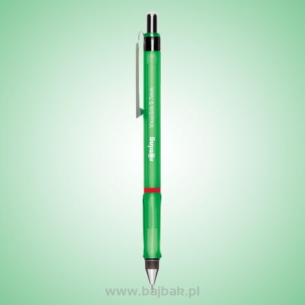 Ołówek automatyczny 2B, 0,7mm zielony VISUCLICK ROTRING, 2088550