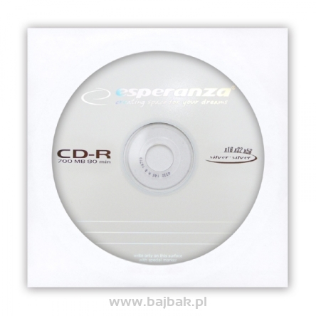 Płyta CD-R ESPERANZA SILVER - koperta