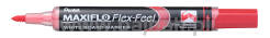 Marker MAXIFLO z elastyczną końcówką FLEX FEEL czerwony MWL5SBF -B PENTEL 