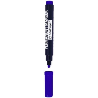 Marker  permanentny DRY SAFE INK Centropen niebieski