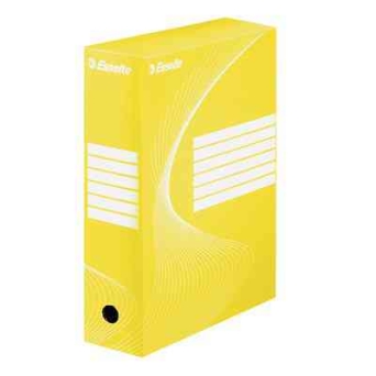 Pudło archiwizacyjne - boxy 100 Esselte VIVIDA żółte